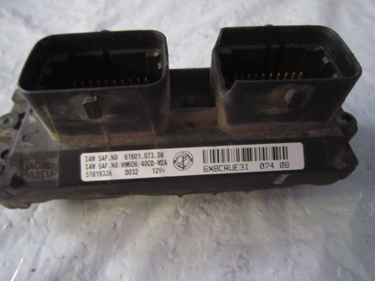 102-78 Centralina Motore Magneti Marelli IAW 5AF.N8 IAW5AF.N8  HW 606 51819336   LANCIA BENZINA YPSILON