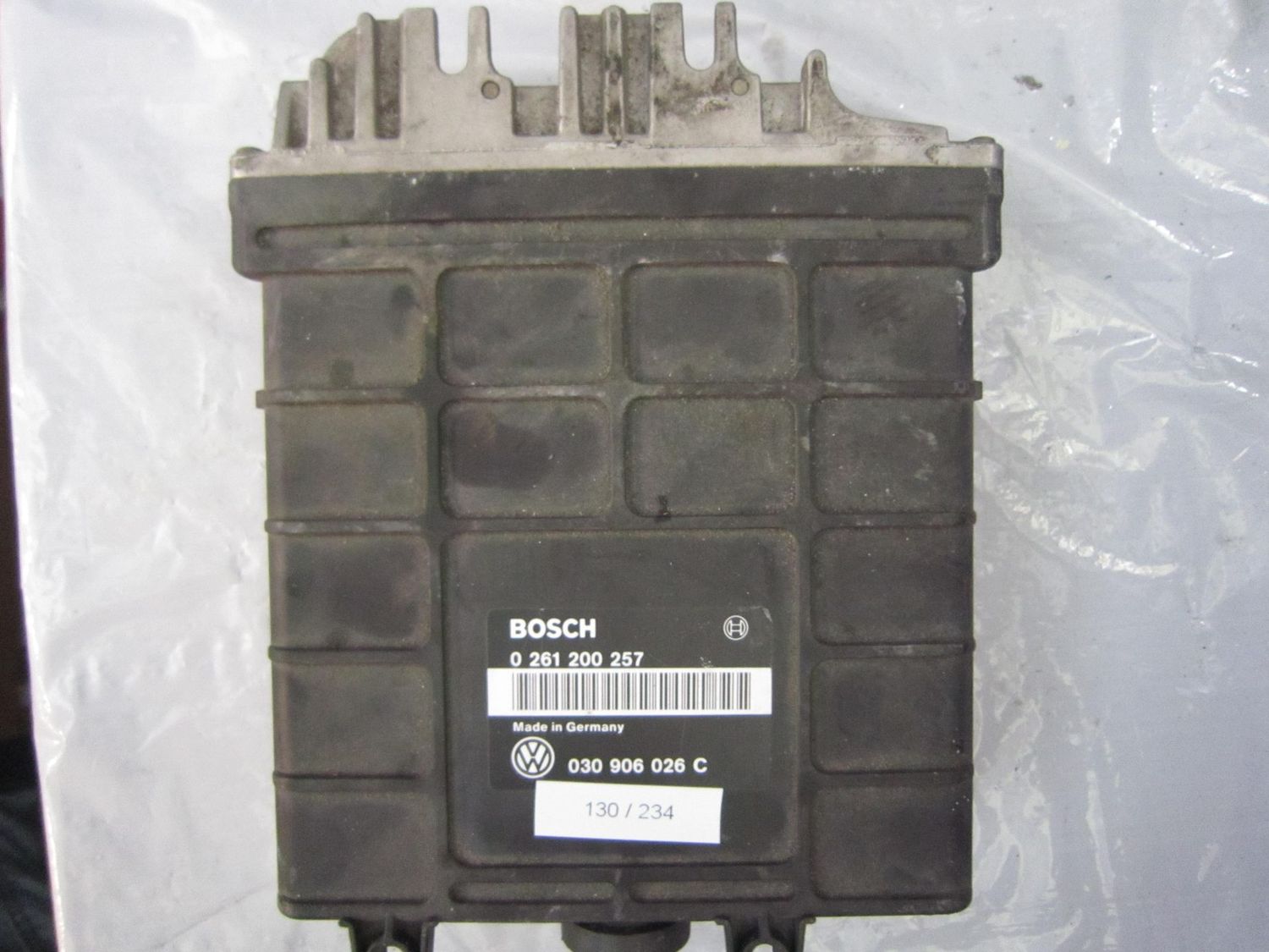 130-234 Centralina Motore Bosch 0 261 200 257 0261200257 030 906 026 C    VOLKSWAGEN Benzina GOLF