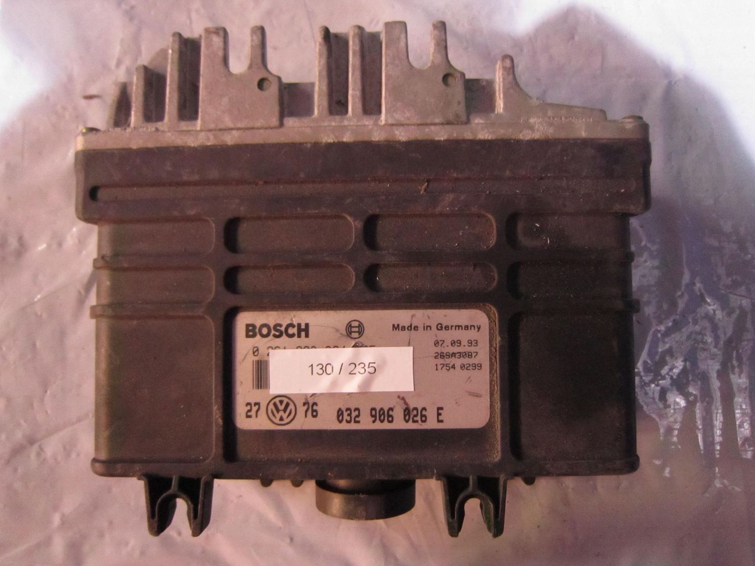130-235 Centralina Motore Bosch 0 261 203 305 0261203305 032 906 026 E 28SA3087   VOLKSWAGEN Benzina GOLF