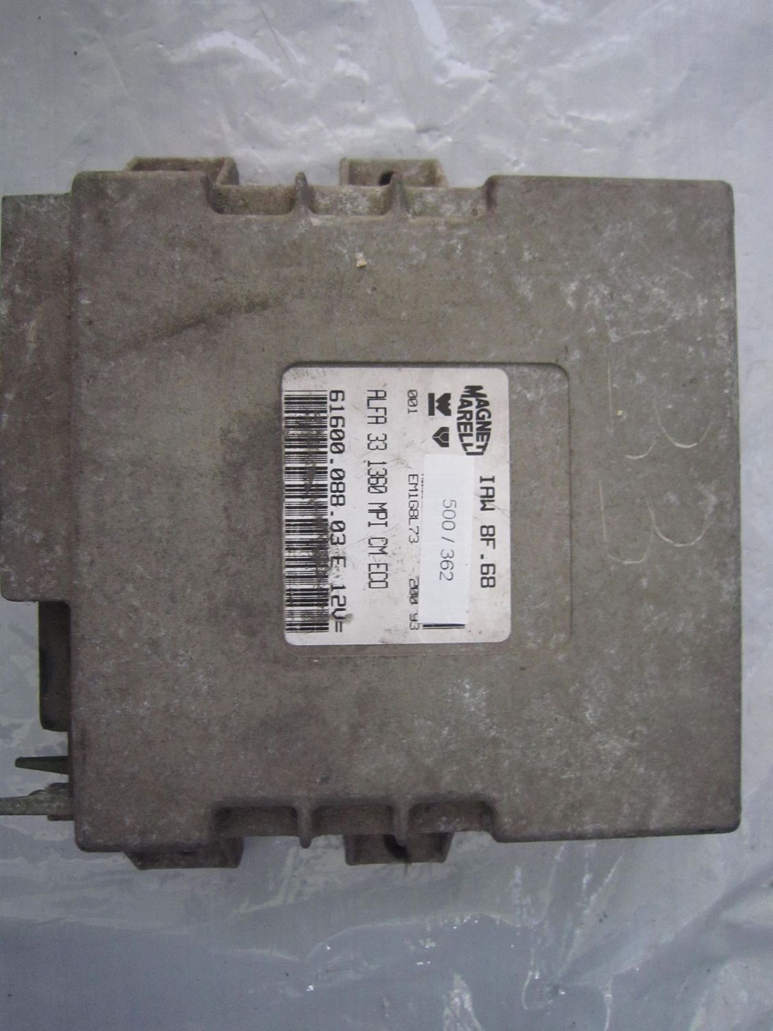 500-362 Centralina Motore Magneti Marelli IAW 8F.68 IAW8F.68 61600.088.01    ALFA ROMEO BENZINA 33