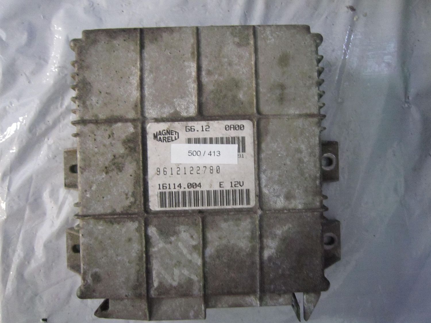 500-413 Centralina Motore Magneti Marelli G6.12 0A00 G6.120A00 9612122780    CITROEN / PEUGEOT Benzina VARIE
