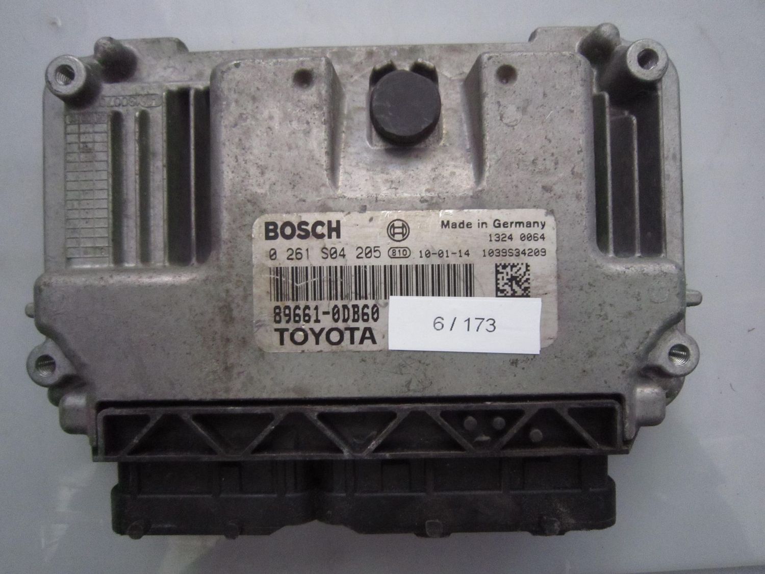 6-173 Centralina Motore Bosch 0 261 S04 205 0261S04205 89661 0DB60 1039S34209   TOYOTA BENZINA YARIS