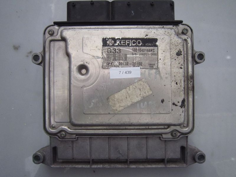 7-439 Centralina Motore Kefico 9001040164KC   39112-2B102 GFD-A44CFS1-5000 G33  HYUNDAI BENZINA I 30