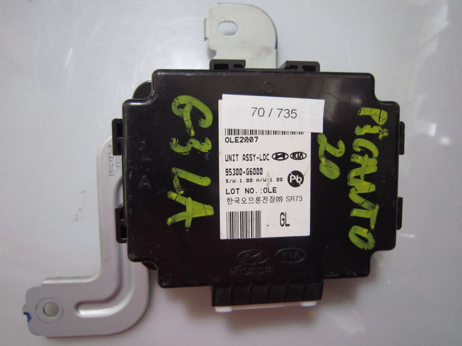 70-735 Modulo di Controllo Kia 95300-G6000 95300G6000 UNIT ASSY-LDC    KIA  PICANTO