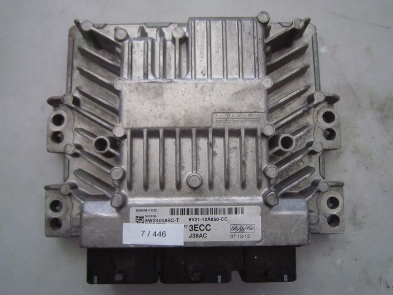 7-446 Centralina Motore Siemens 5WS40585C-T 5WS40585CT 8V21-12A650-CC 3ECC J38AC SID 206  MAZDA DIESEL VARIE