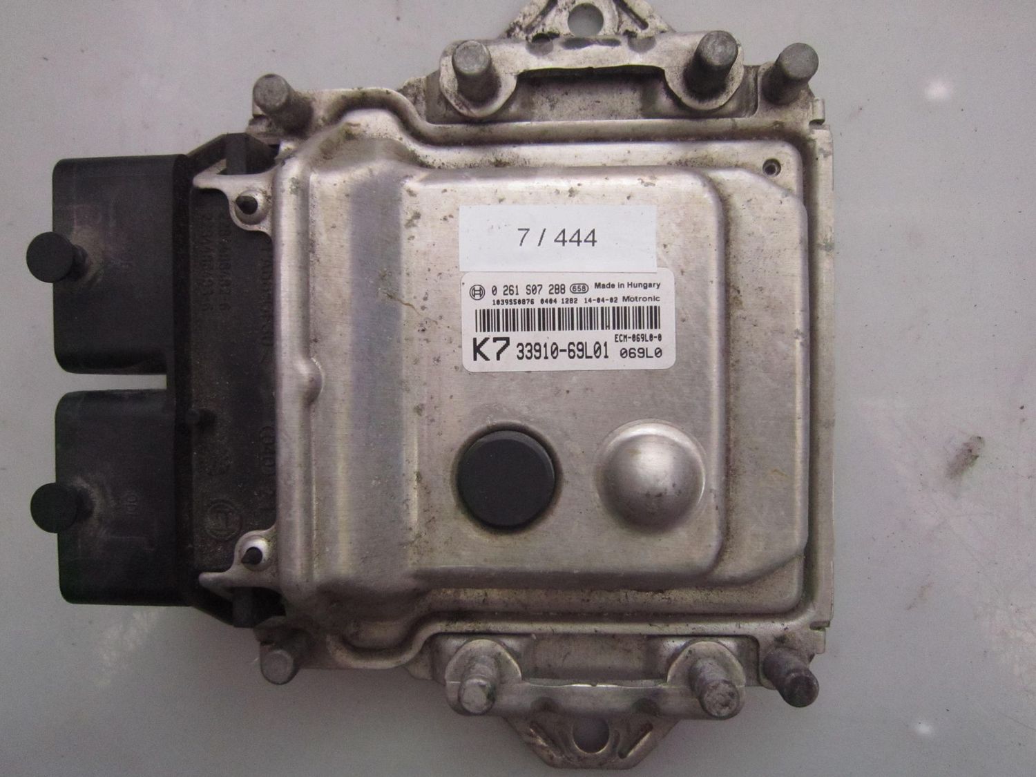 7-444 Centralina Motore Bosch 0 261 S07 288 0261S07288 33910-69L01 1039S50876 K7  SUZUKI Benzina SWIFT