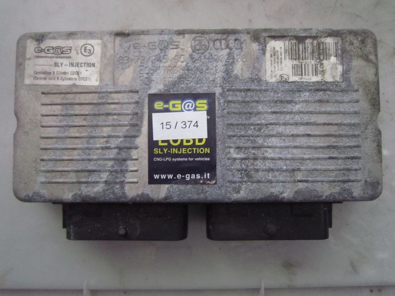 15-374 Centralina Gas Gpl E-Gas EOBD   8 CILINDRI CDC01     BENZINA / GPL