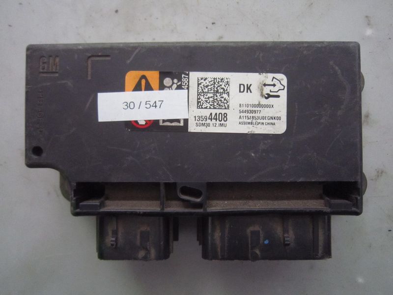 30-547 Centralina Airbag GM 13594408   SDM30 12 IMU    OPEL  MOKKA