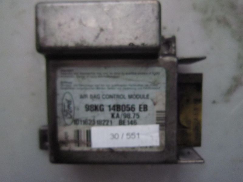 30-551 Centralina Airbag Ford 98KG 14B056 EB 98KG14B056EB KA/98.75 BE146   FORD  KA