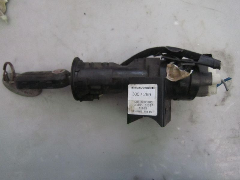300-269 Blocchetto Accensione Alfa Romeo / Fiat / Lancia 00518006280   0B365 01397 15915 MOD 312  FIAT  PANDA