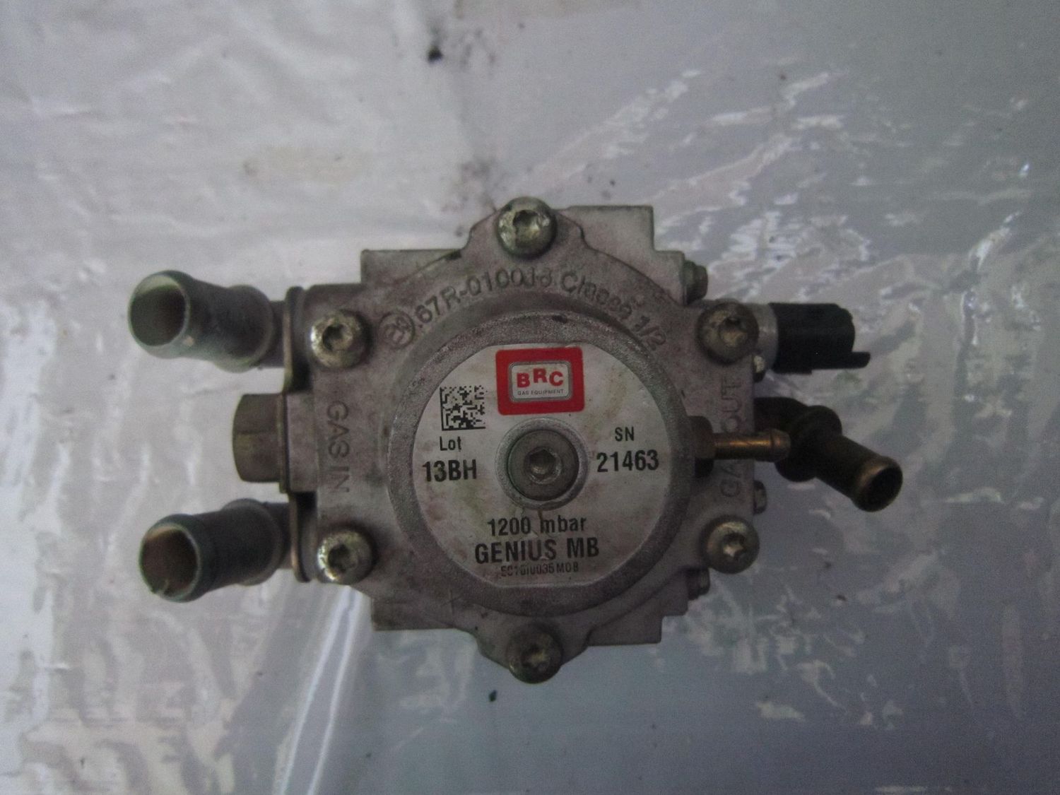 90-625 Riduttore Di Pressione Gpl Brc GENIUS MB GENIUSMB 1200 MBAR     BENZINA / GPL