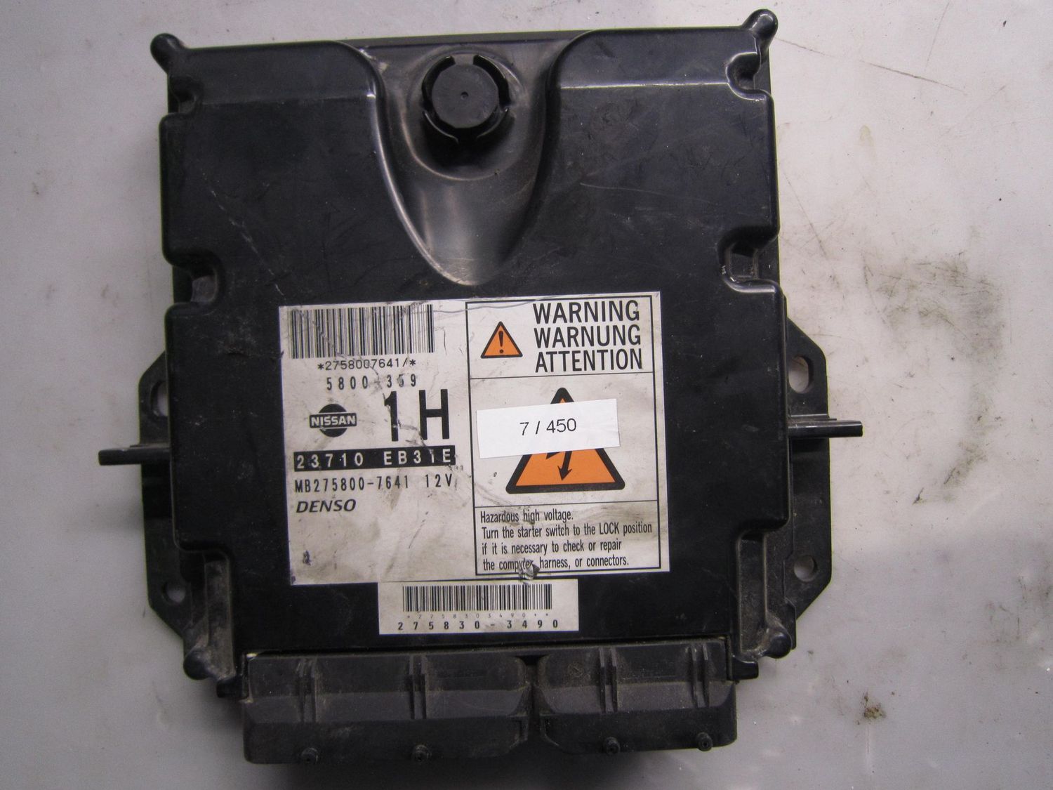 7-450 Centralina Motore Denso 23710 EB31E 23710EB31E MB275800-7641 5800 359 1H  NISSAN Diesel VARIE