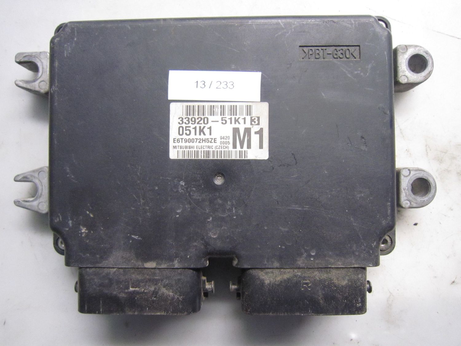 13-233 Centralina Motore Mitsubishi 33920-51K0 3 3392051K03 051K1 3 ET90072H5ZE   OPEL BENZINA AGILA