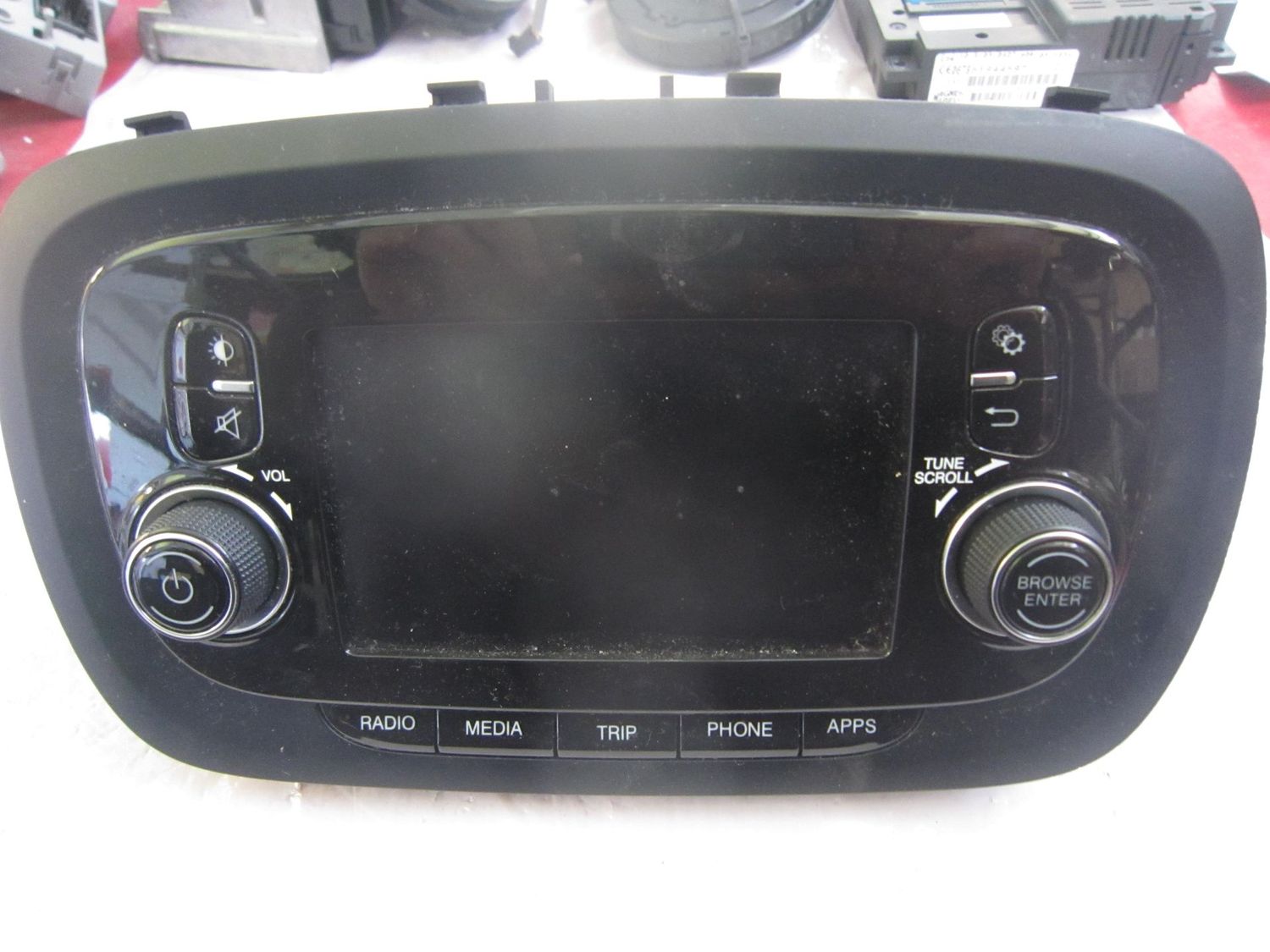 20-359 Autoradio Continental FIAT 334 VP2 ECE FIAT334VP2ECE A2C96189903 07356050970   FIAT  500