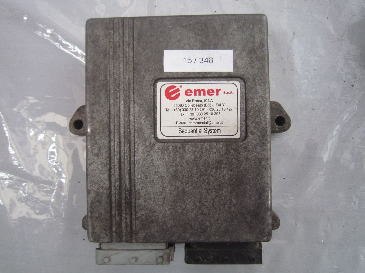 15-348 Centralina Gas Gpl EMER  AEB2001 NB AEB2001NB INIEZIONE SEQUENZIALE       BENZINA / GPL