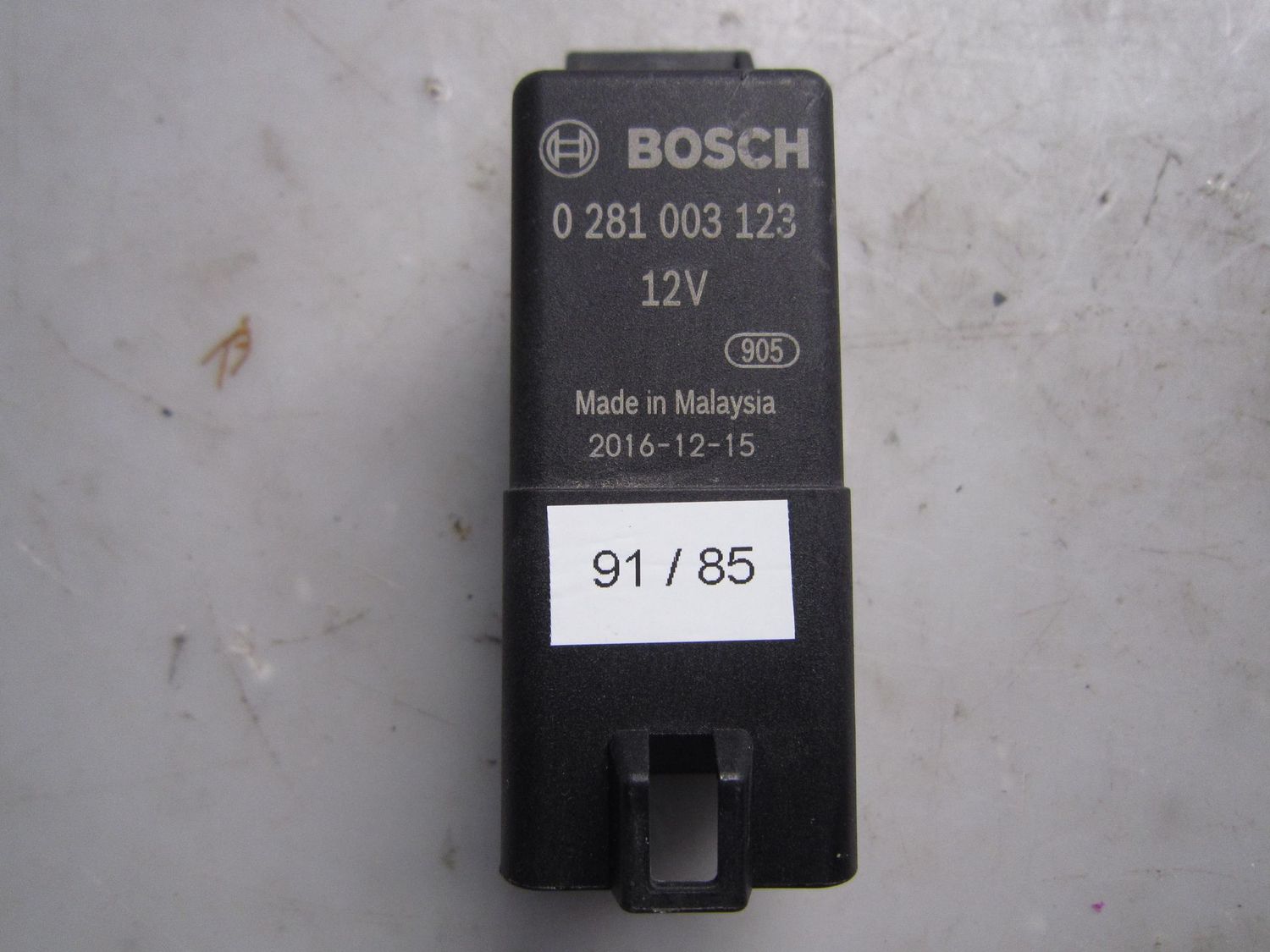 91-85 Rele' Candeletta Bosch 0 281 003 123 0281003123 FX23-189E2-AC    LAND ROVER Diesel Varie