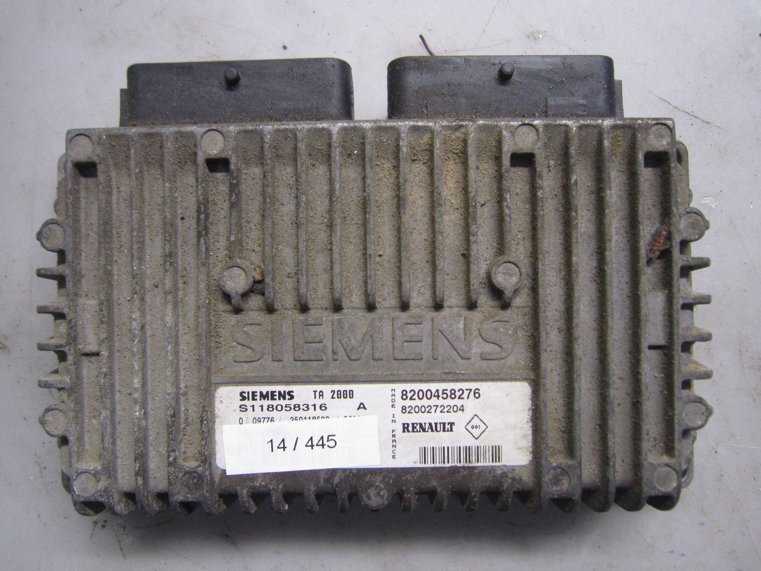 14-445 Centralina Cambio Automatico Siemens S118058316 A S118058316A 8200458276 8200272204 TA2000  RENAULT  Varie