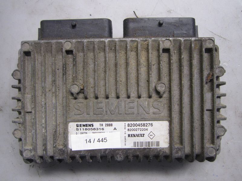 14-445 Centralina Cambio Automatico Siemens S118058316 A S118058316A 8200458276 8200272204 TA2000  RENAULT  Varie