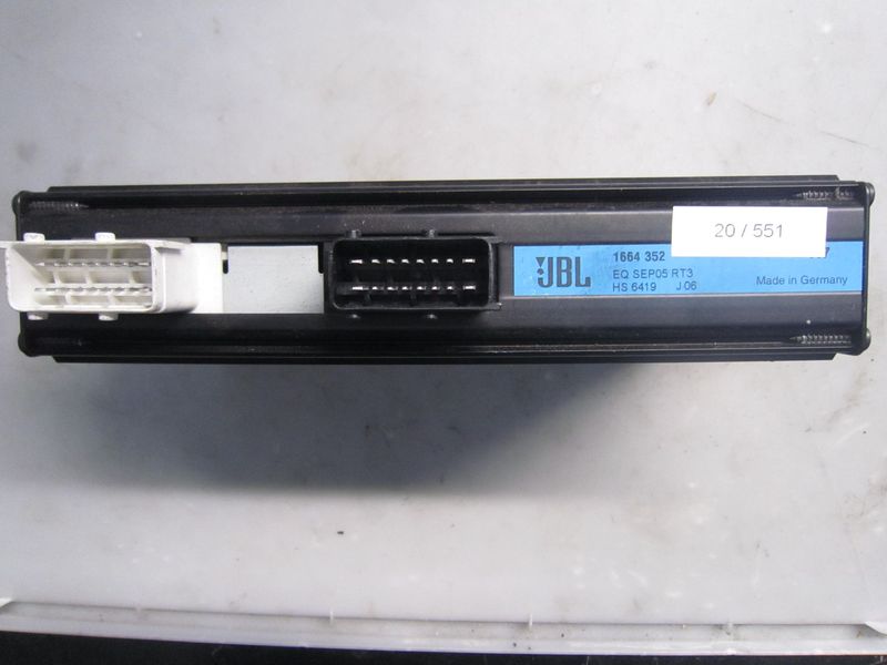 20-551 Amplificatore Audio Jbl 1664 352 1664352 EQSEP05RT3 HS6419   PEUGEOT  207