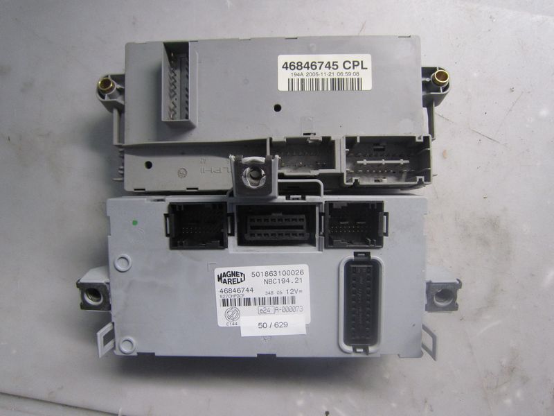 50-629 Body Computer Magneti Marelli 501863100026   46846744 NBC194.21 46846746  FIAT Diesel Croma