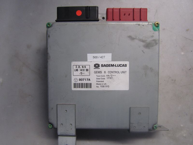 500-427 Centralina Motore Sagem 80717A   LNB 1410 BB GEMS 6 CONTROL UNIT   JAGUAR Benzina Sovereign