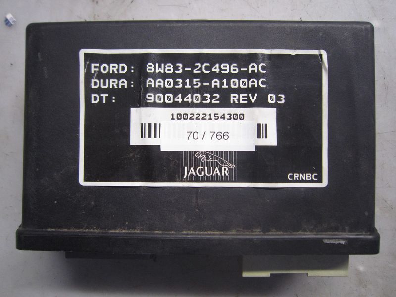 70-766 Modulo Controllo Freno a Mano Jaguar 8W83-2C496-AC 8W832C496AC AA0315-A100AC 90044032 REV 03   JAGUAR  XF