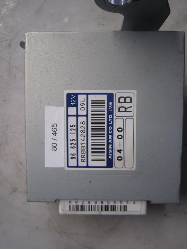 80-465 Modulo Controllo della Trasmissione Aisin aw co.LTD 96 625 125 96625125 RRBB142828 RB   OPEL  ANTARA