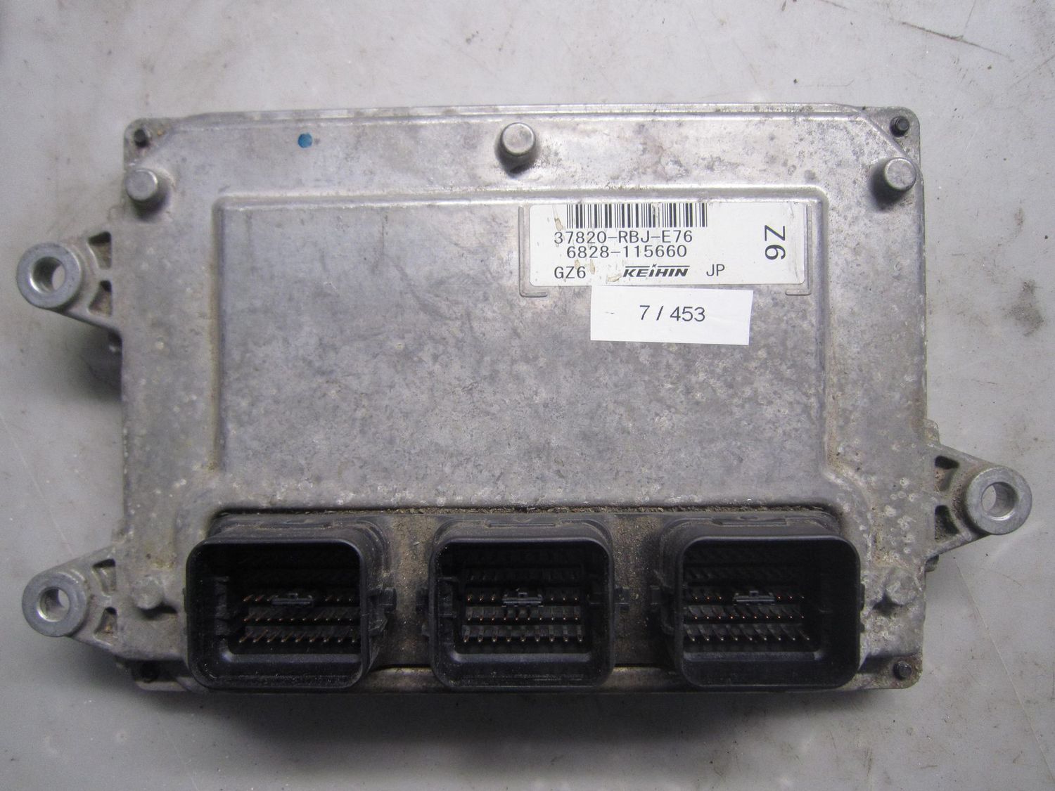 7-453 Centralina Motore Keinin 37820-RBJ-E76 37820RBJE76 6828-115660 GZ6   HONDA  Elettrica / Benzina INSIGHT