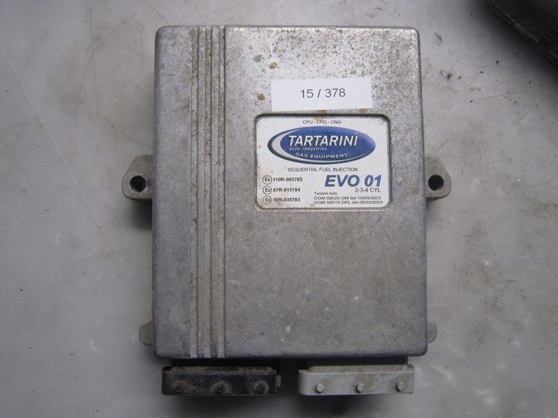 15-378 Centralina Gas Gpl / Metano Tartarini EVO 01 EVO01 2-3-4 CILINDRI      Benzina / Gpl / Metano
