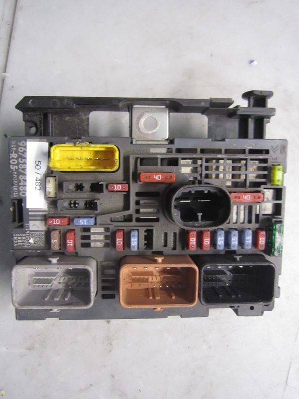 50-482 Body Computer Delphi 9675878480   BSM-R05 HW 277 SW 8E  CITROEN Diesel Partner