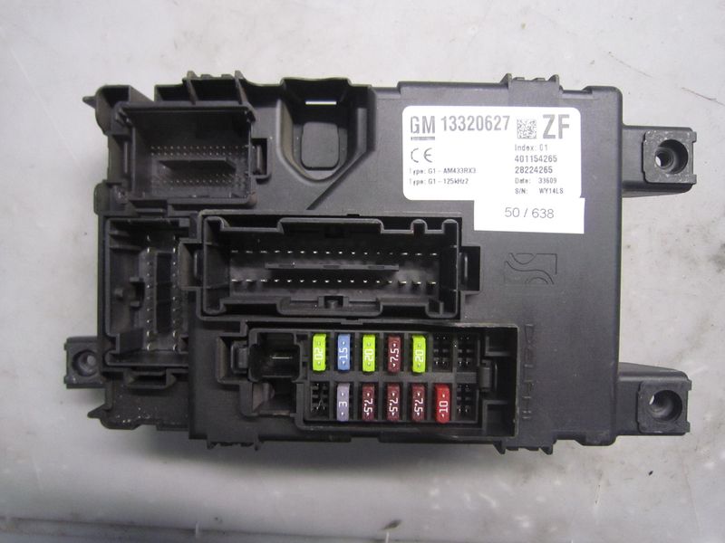 50-638 Body Computer Delphi 13320627   401154265 28224265   OPEL Benzina CORSA