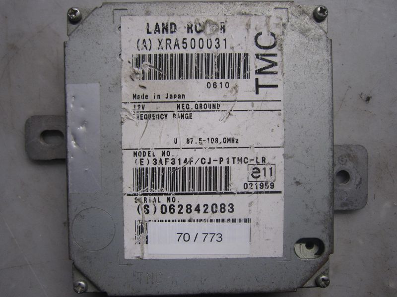 70-773 Modulo Antenna Land Rover XRA500031   3AF314F/CJ-P1TMC-LR    LAND ROVER  VARIE