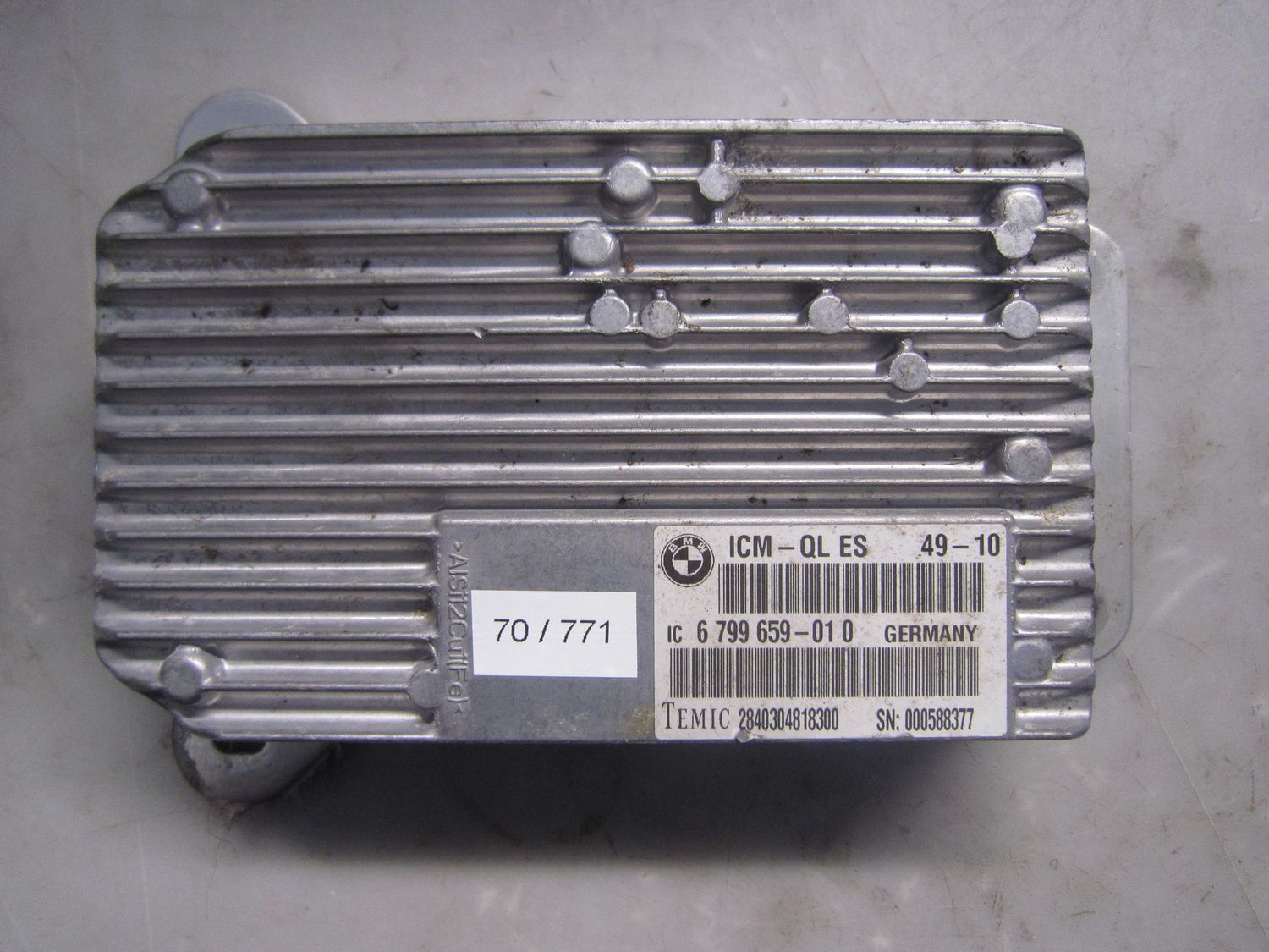 70-771 Modulo di Controllo Temic 6 799 659-01 0 6799659010 ICM-QL ES 2840304818300   BMW  SERIE 5