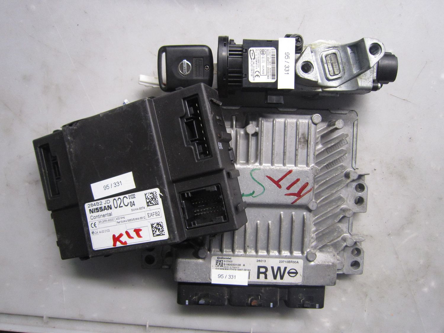 95-331 Kit Motore Nissan S180033108 A   23710BR30A SID303 5WK4 8883    5WK4 8812   5WK4 9374 21669775-7   MW1014 NISSAN Diesel Qashqai