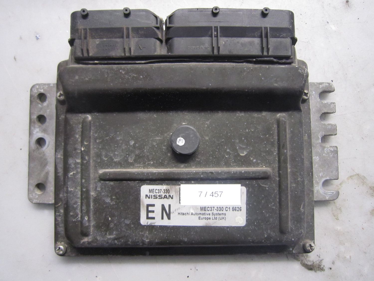 7-457 Centralina Motore Hitachi MEC37-330 MEC37330 MEC37-330 C1 5626 EN   NISSAN Benzina Micra