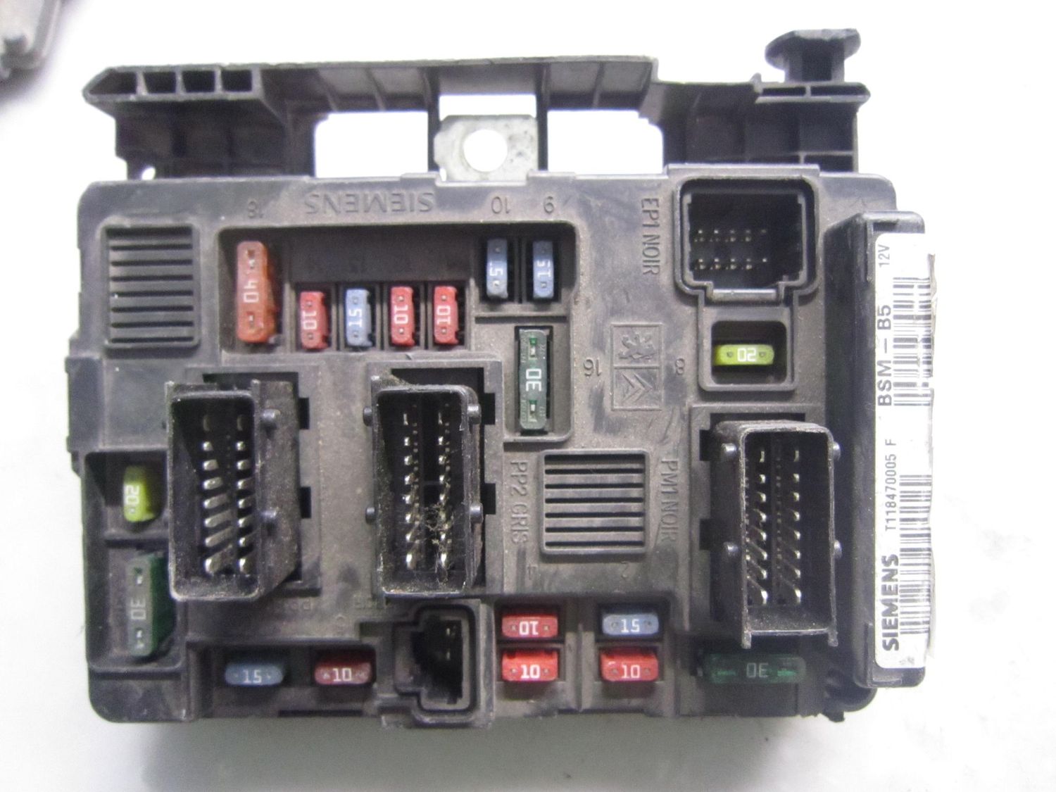 50-262 Body Computer Siemens T118470005 F T118470005F BSM-B5 9643498680-00   CITROEN Diesel C 5