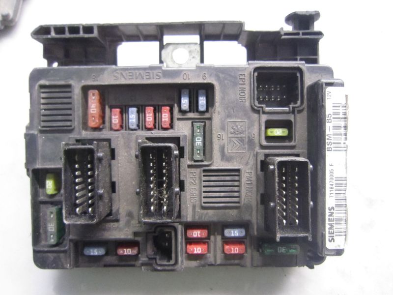 50-262 Body Computer Siemens T118470005 F T118470005F BSM-B5 9643498680-00   CITROEN Diesel C 5