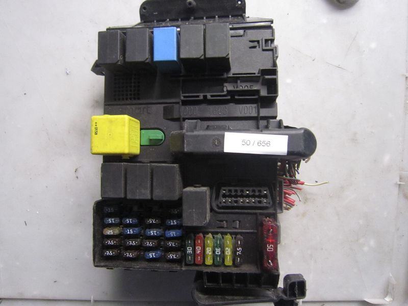 50-656 Body Computer Vdo 000 6090 V005 0006090V005 461.240/001/006 COMPLETO DI CARCASSA   SMART Benzina 450