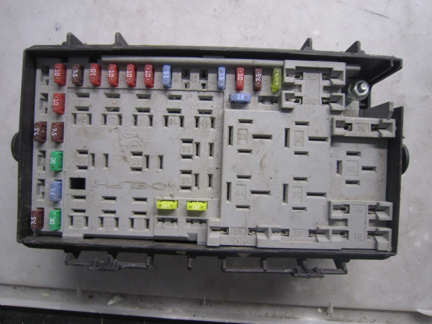 60-122 Scatola Fusibili Delphi 51736451 BZ 51736451BZ     FIAT Diesel Punto