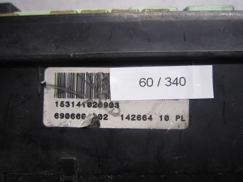 60-340 Scatola Fusibili Mini 142664 10 14266410     MINI Benzina COOPER