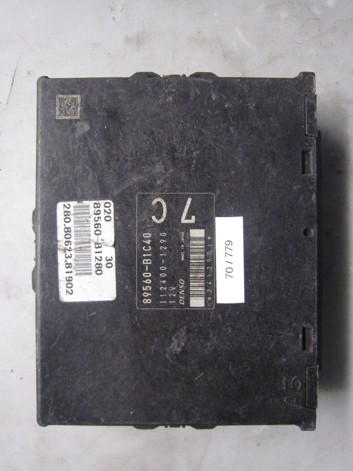 70-779 Modulo di Controllo Denso 89560-B1C40 89560B1C40 112400-1290 89560-B1280   DAIHATSU Benzina MATERIA