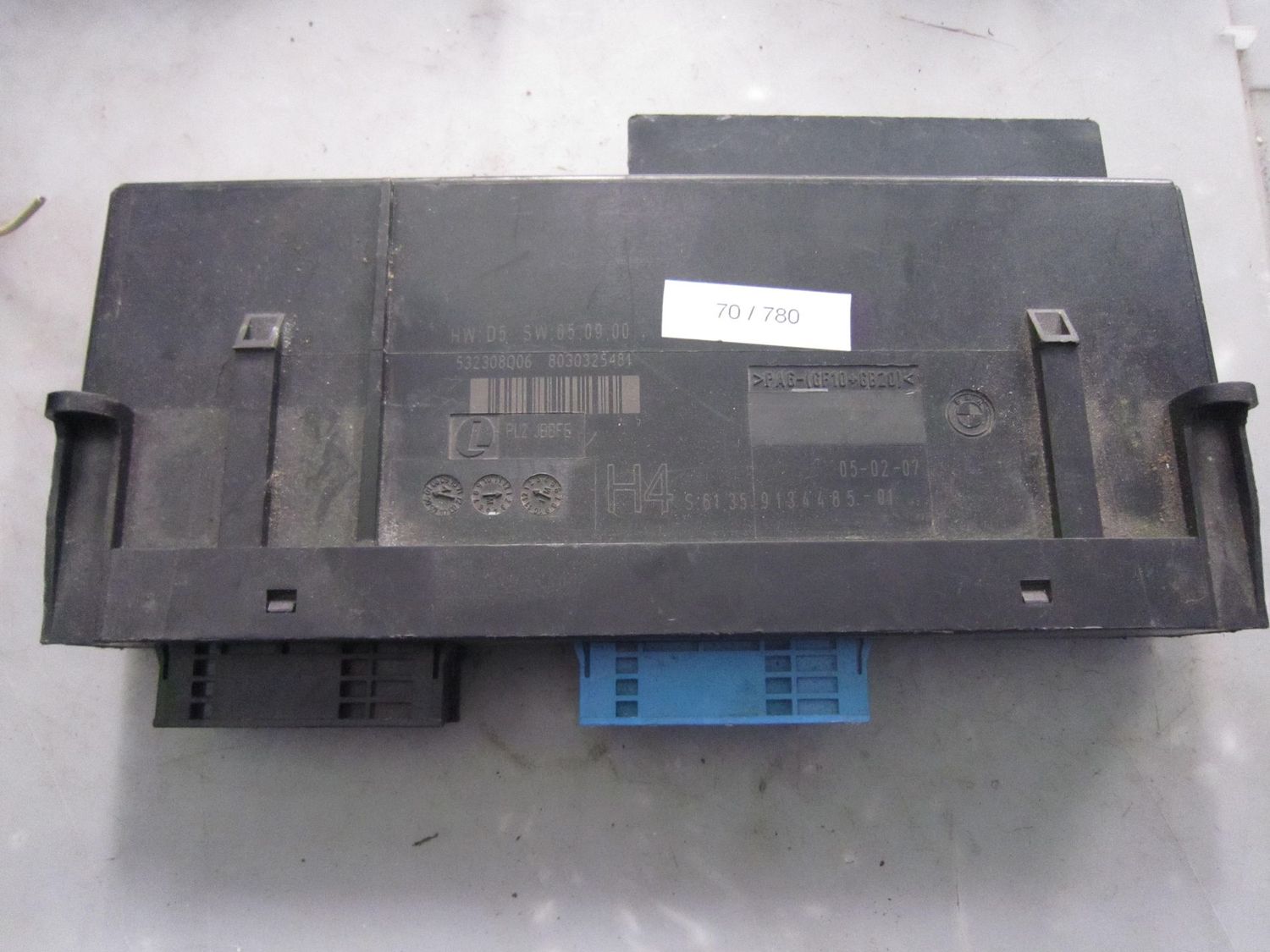 70-780 Centralina Modulo Confort Bmw 532308Q06   9134485-01 H4 HW:D5 SW:05.09.00 BMW  Varie