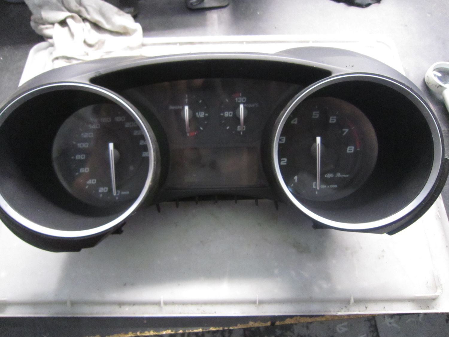 40-493 Quadro Strumenti / Contachilometri Vdo 50546408   A2C10808500    ALFA ROMEO Benzina GIULIETTA