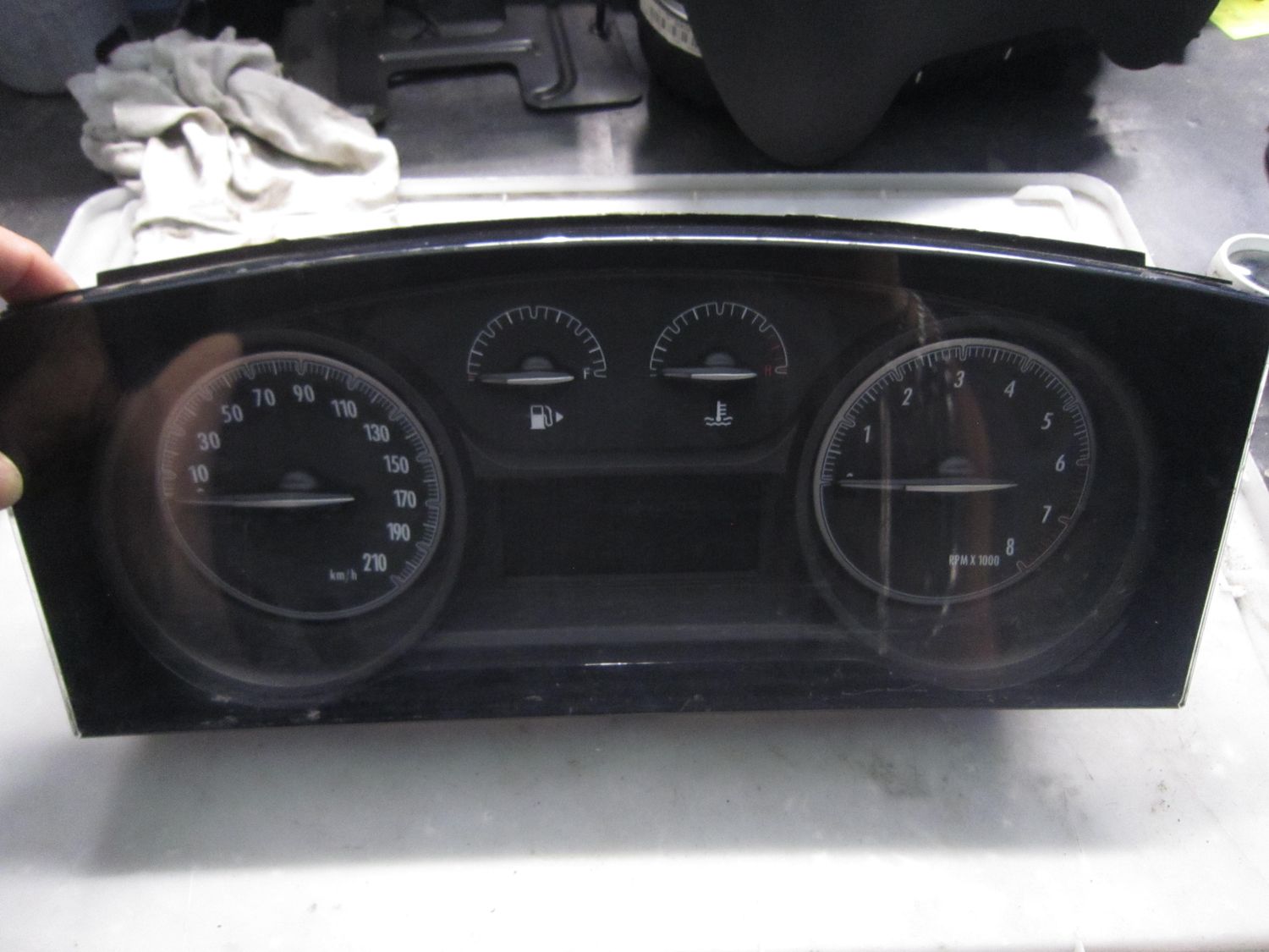 40-495 Quadro Strumenti / Contachilometri Vdo 52078309   A2C143400002      LANCIA Benzina YPSILON
