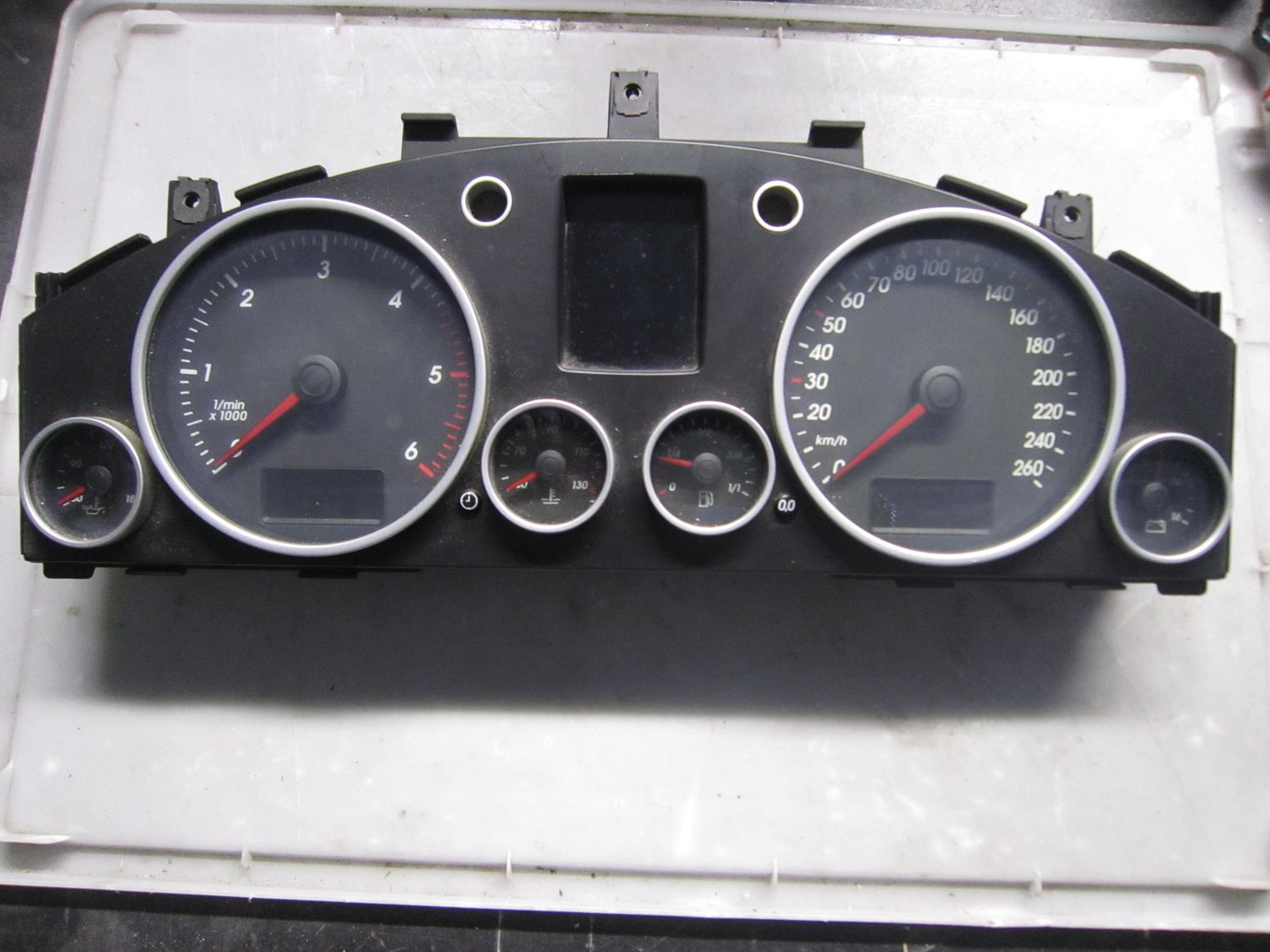 40-501 Quadro Strumenti / Contachilometri Volkswagen 0263654516   6 033 ED0 097    VOLKSWAGEN Diesel TOUAREG