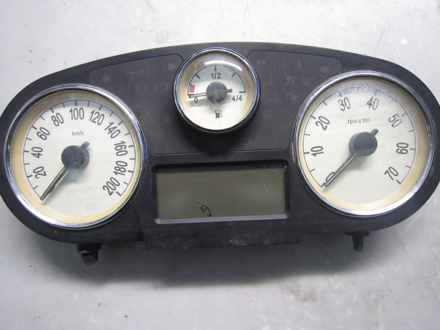 40-405 Quadro Strumenti / Contachilometri Vdo 517 123 51 51712351 110080211005    LANCIA Benzina Ypsilon