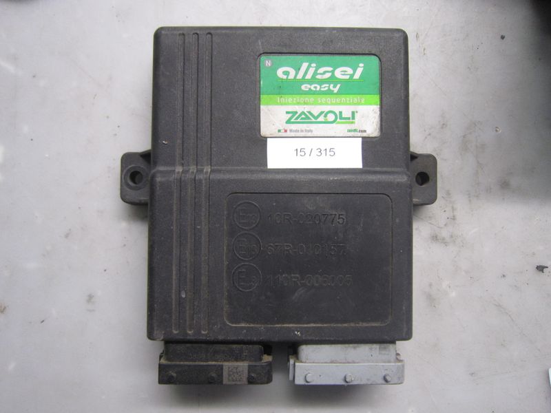 15-315 Centralina Gas Gpl Zavoli ALISEI EASY  INIEZIONE SEQUENZIALE AEB2001PC   Benzina / Gpl