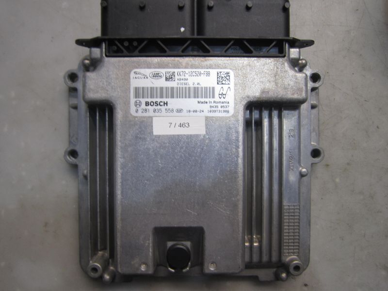 7-463 Centralina Motore Bosch 0 281 035 558 0281035558 KK72-12C520-FBB 1039T31986   LAND ROVER Diesel VARIE