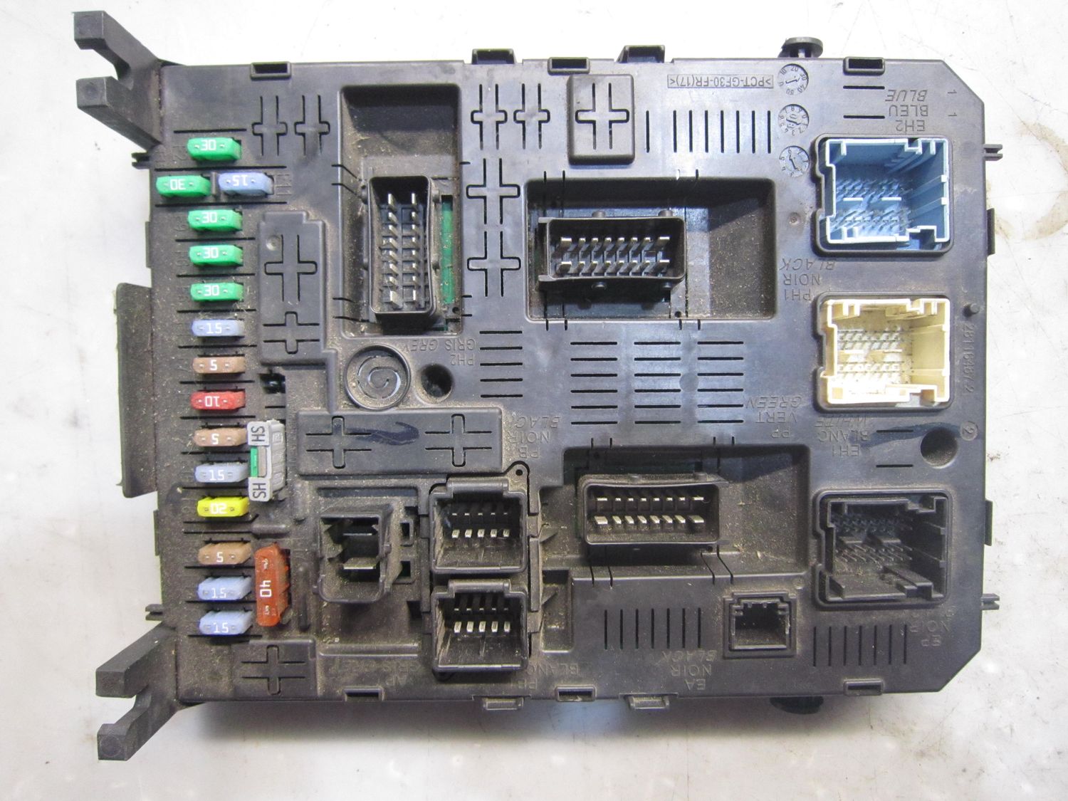 50-125 Body Computer Johnson Controls 96 640 590 8001 966405908001 BSI04EV K04-00 230608 BOOT 28120836-4 HARD 28119248-3C  CITROEN / PEUGEOT  Varie