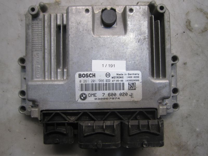 1-191 Centralina Motore Bosch 0 261 201 966 0261201966 7 600 020 1039S20906   MINI Benzina Cooper